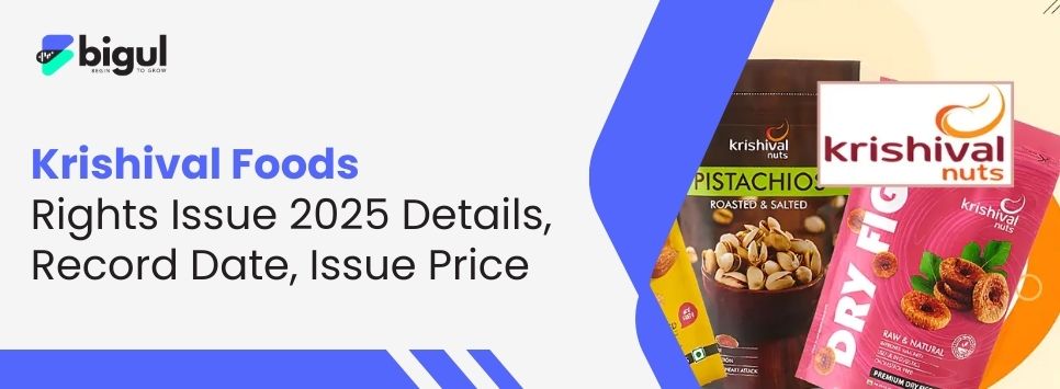 Krishival Foods Rights Issue 2025 Details, Record Date